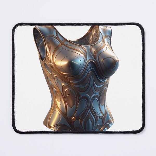 Item preview, Fashion design glossy woman's top withe abstract pattern designed and sold by Creative88Art.