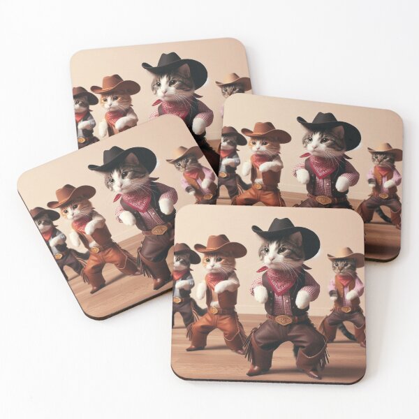 Item preview, Cowboy Cats 4 designed and sold by Sybille-Yates.