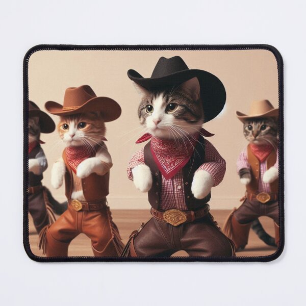 Item preview, Cowboy Cats 4 designed and sold by Sybille-Yates.