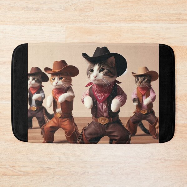 Item preview, Cowboy Cats 4 designed and sold by Sybille-Yates.