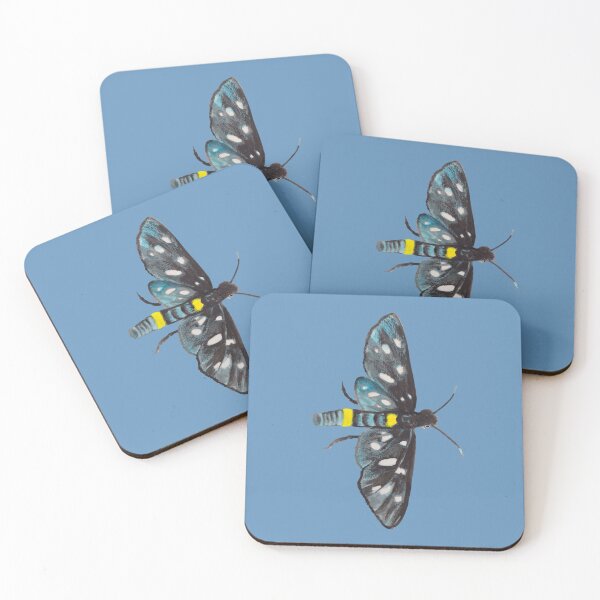 Item preview, The Nine-spotted Moth Amata phegea - Woodland Butterfly designed and sold by Julia Doria.