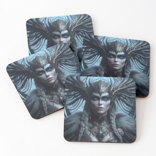 Item preview, Hela Norse Goddess of the Realm of the Dead designed and sold by GalleryBrisArt.
