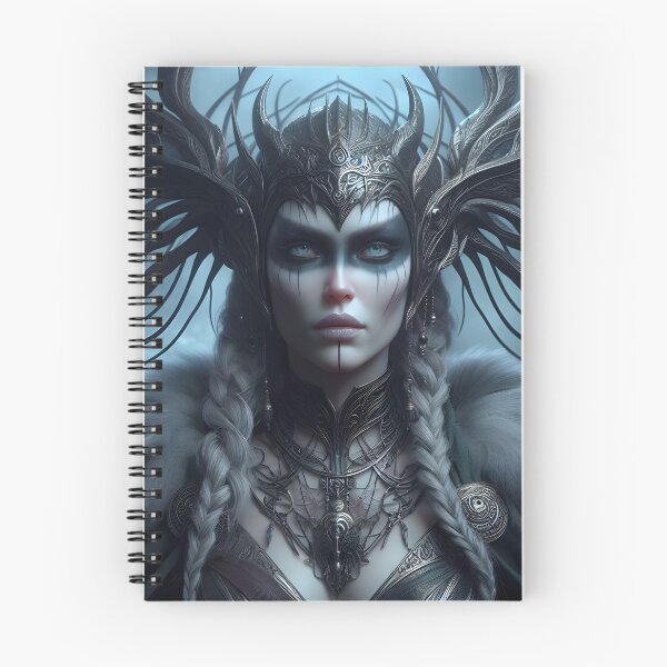 Item preview, Hela Norse Goddess of the Realm of the Dead designed and sold by GalleryBrisArt.