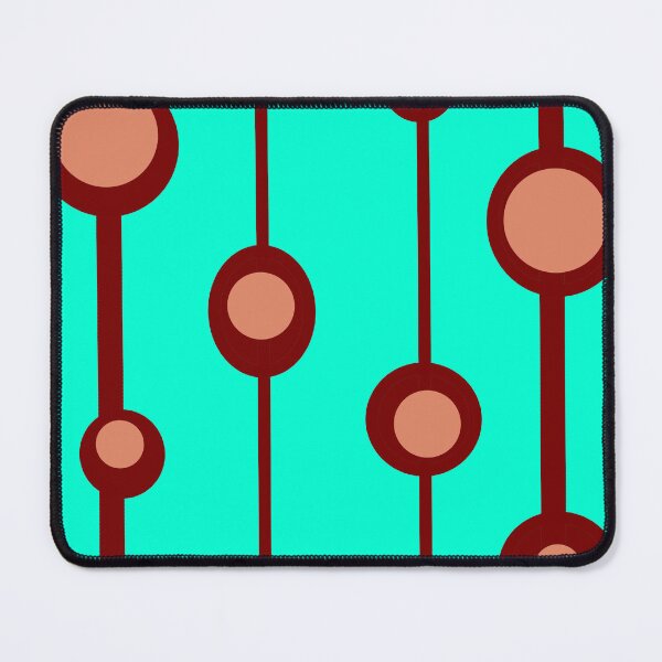 Item preview, Mint green and Brown design, lines and dots designed and sold by Stefrait-7.