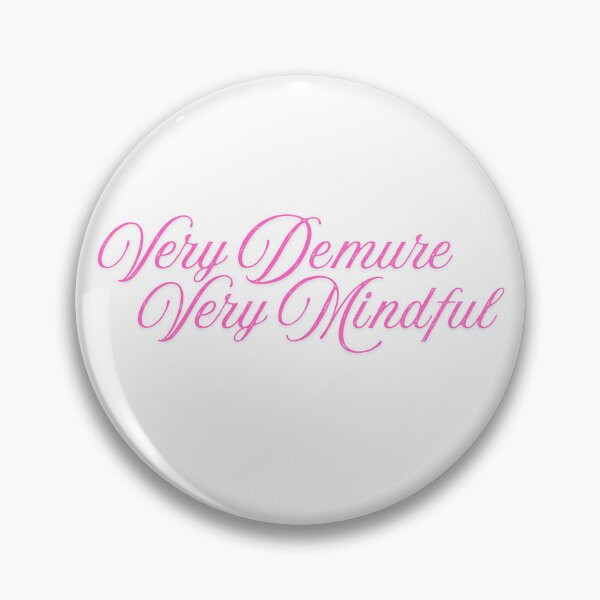 Item preview, demure and mindful designed and sold by Libbi Adams.