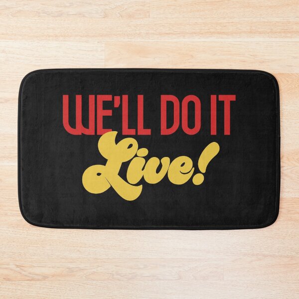 Item preview, We'll do it live! - Red Bold Text designed and sold by Chubuter.