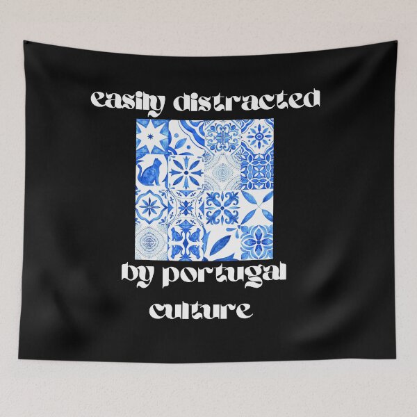 Item preview, easily distracted by portugal culture designed and sold by Jessica  art.