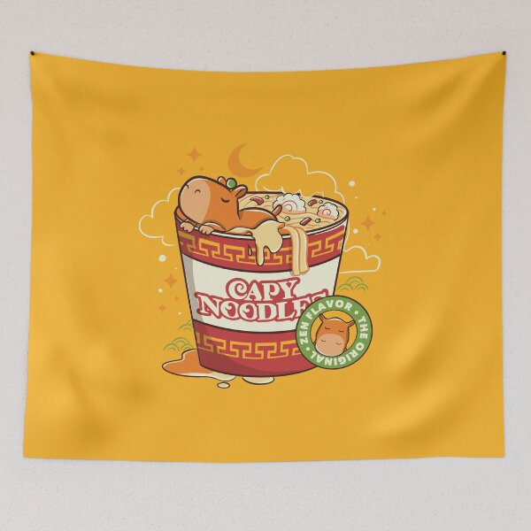 Item preview, Capy Noodles by Tobe Fonseca designed and sold by Tobe Fonseca®.