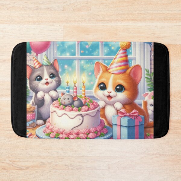 Item preview, Kitten Birthday 7 designed and sold by Sybille-Yates.