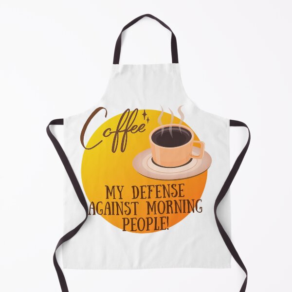 Item preview, Coffee- My Defense Against Morning People! Coffee Lover Gift. designed and sold by SSustainable.