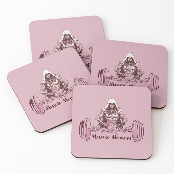 Item preview, Muscle Mommy is my gym partner, my superhero designed and sold by CypisDesign.