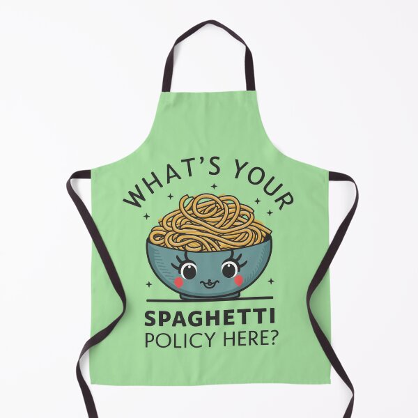 Item preview, What's Your Spaghetti Policy? designed and sold by Pixel-Lair.