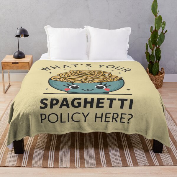 Item preview, What's Your Spaghetti Policy? designed and sold by Pixel-Lair.