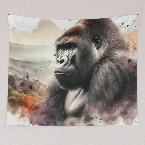 Item preview, Gorilla Art #12 | Gorilla Lovers designed and sold by ksgraphics222.