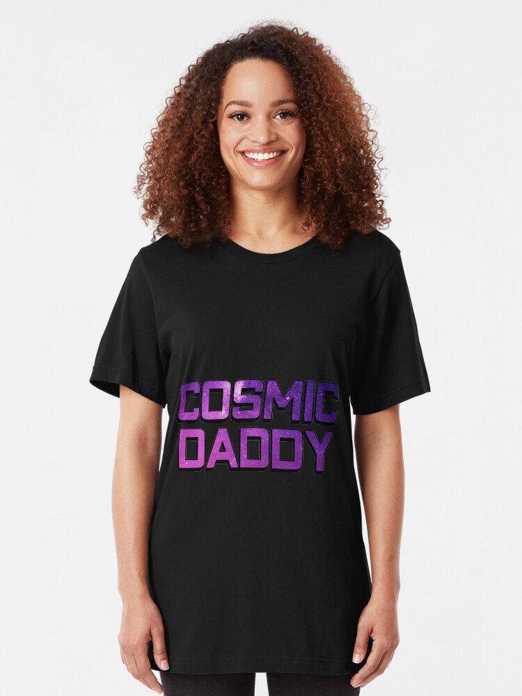 Alternate view of Cosmic Daddy Slim Fit T-Shirt