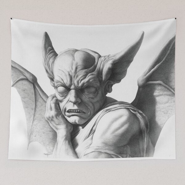 Item preview, dungeon demon  designed and sold by PricklyPeanut.