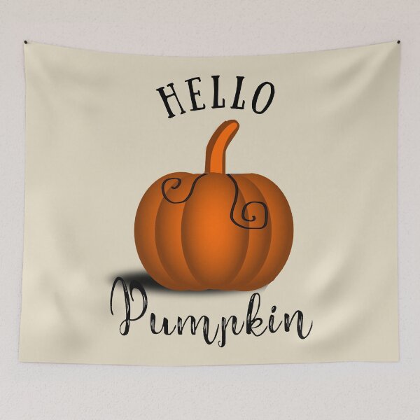 Item preview, Hello pumpkin cozy season fall autumn Thanksgiving designed and sold by Alexaltay.