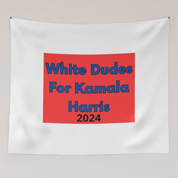 Item preview, White Dudes For Kamala Harris designed and sold by FunnyThings1.
