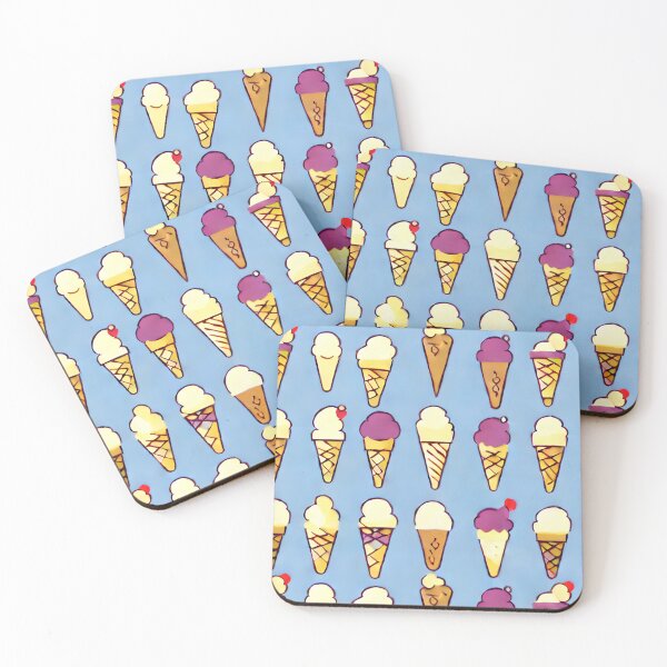 Item preview, Lots And Lots Of Ice Cream Cones - Seamless Pattern designed and sold by Chubuter.