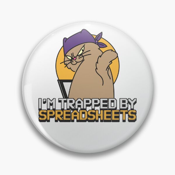 Item preview, Rebel Cat: Trapped by Spreadsheets designed and sold by McZerrill.