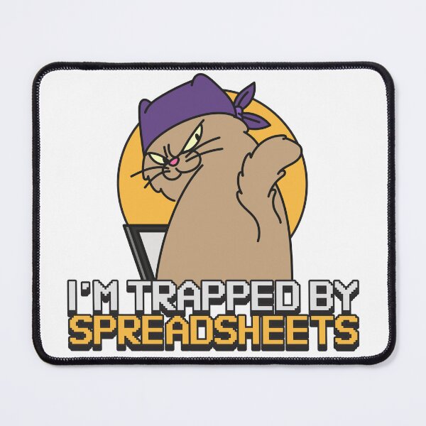 Item preview, Rebel Cat: Trapped by Spreadsheets designed and sold by McZerrill.