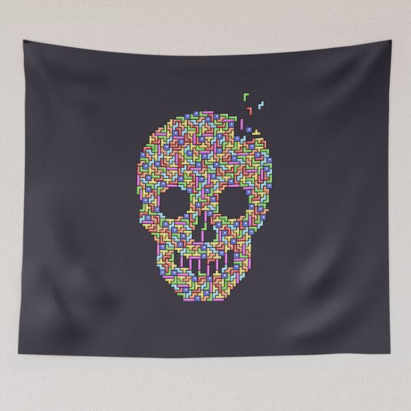 Item preview, Tetris Skull designed and sold by TomiAx.