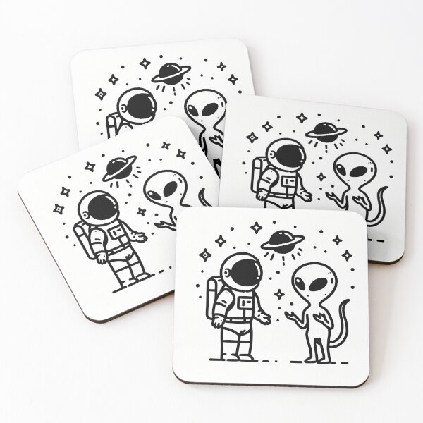 Item preview, Astronauts travel around the universe designed and sold by yumi86.