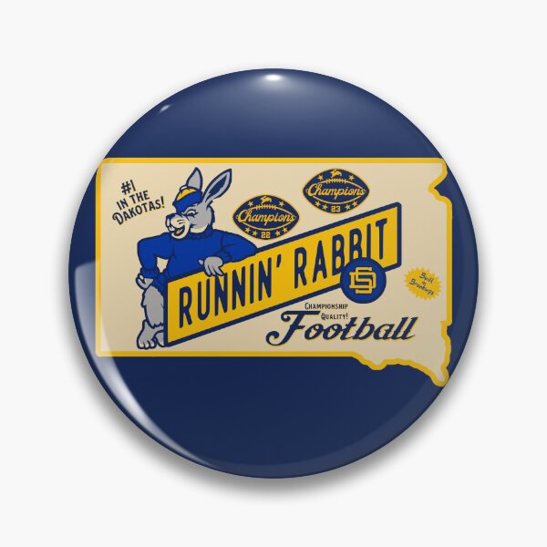 Item preview, SD Runnin' Rabbit Badge designed and sold by VintageVarsity5.