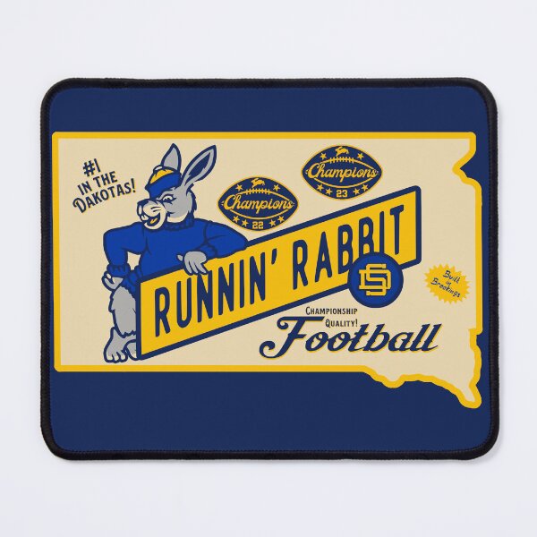 Item preview, SD Runnin' Rabbit Badge designed and sold by VintageVarsity5.