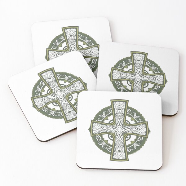 Item preview, Celtic cross floral ornament designed and sold by R-market.