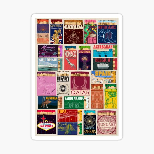 Item preview, 2024 F1 Matchboxes designed and sold by issylang.