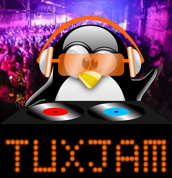 TuxJam Logo by Tuxjam-designs | Redbubble