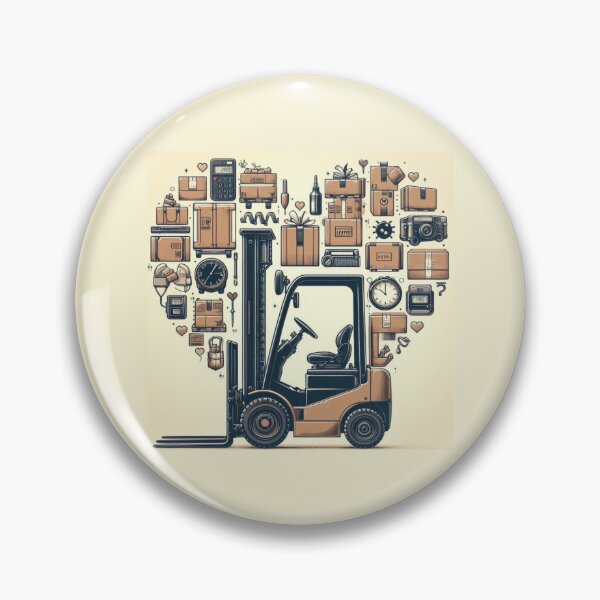 Item preview, Forklifts at the heart of logistics designed and sold by RetroNibylander.
