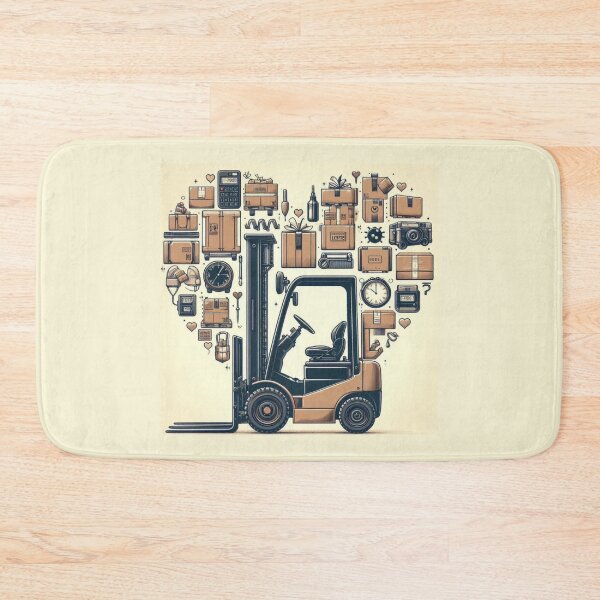 Item preview, Forklifts at the heart of logistics designed and sold by RetroNibylander.