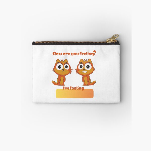 Item preview, All Emotions are Valid (Cute Cat Custom Fill in the Blank) designed and sold by WayToResilience.