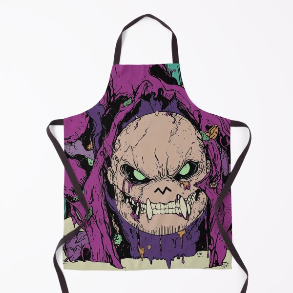 Item preview, green eyed purple monster designed and sold by PricklyPeanut.