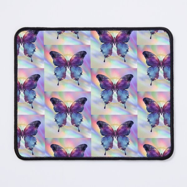 Item preview, Colourful Blue Purple Butterfly Dreamy Ethereal Cosmic designed and sold by WildWoodlandWitch.