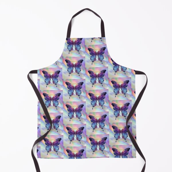 Item preview, Colourful Blue Purple Butterfly Dreamy Ethereal Cosmic designed and sold by WildWoodlandWitch.