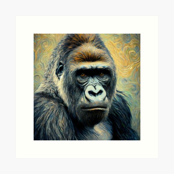 Item preview, Gorilla Art #13 | Gorilla Lovers designed and sold by ksgraphics222.