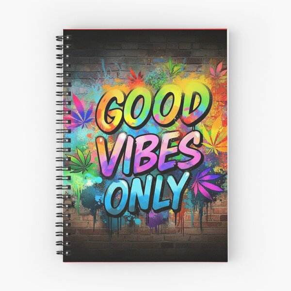 Item preview, Unique Pot Design - Good Vibes Only - Graffiti- Red designed and sold by JLEmporium.