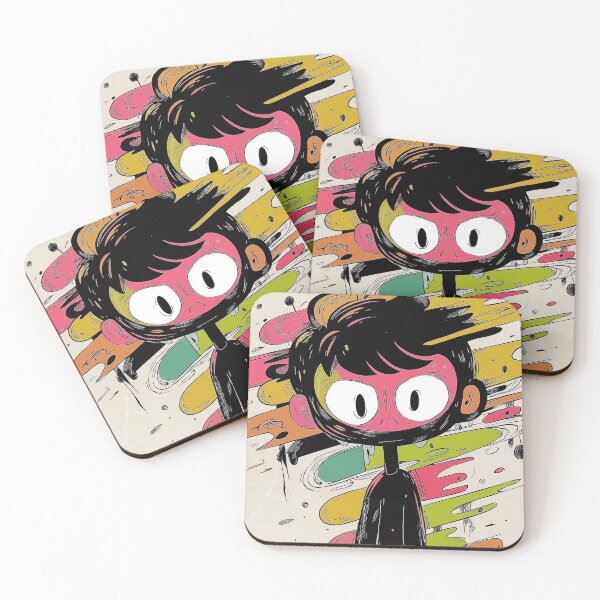 Item preview, colorful anger designed and sold by PricklyPeanut.