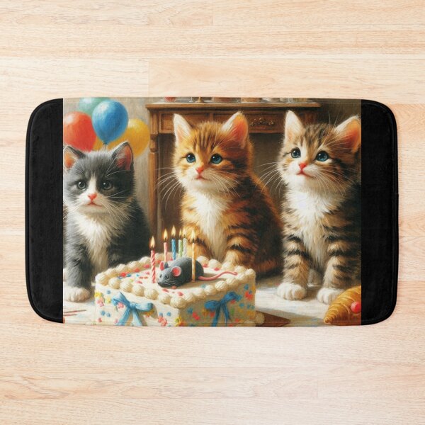 Item preview, Kitten Birthday 9 designed and sold by Sybille-Yates.