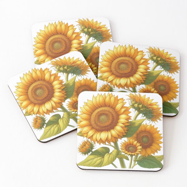 Item preview, Sunflowers with cheerful appearance and good energy  designed and sold by Coollzone.