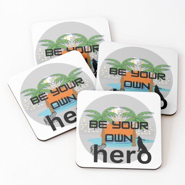 Item preview, be your own hero designed and sold by Khadija406.