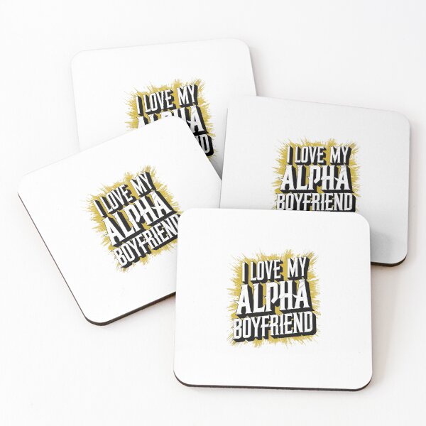 Item preview, I Love My Alpha Boyfriend designed and sold by MyCan.