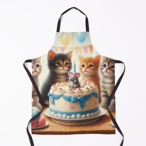 Item preview, Kitten Birthday 10 designed and sold by Sybille-Yates.