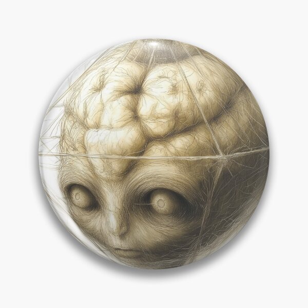 Item preview, alien brain designed and sold by PricklyPeanut.