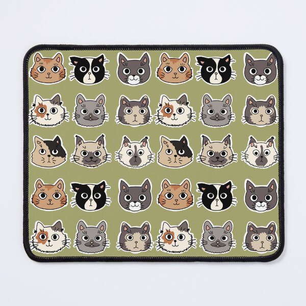 Item preview, Cat faces designed and sold by Chica Creativa.