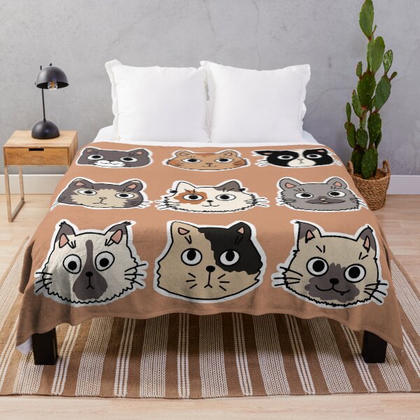 Item preview, Cat faces designed and sold by Chica Creativa.