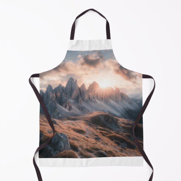 Item preview, Sunrise Mountains Landscape, Nature Wall Art designed and sold by NicolasGlowArt.